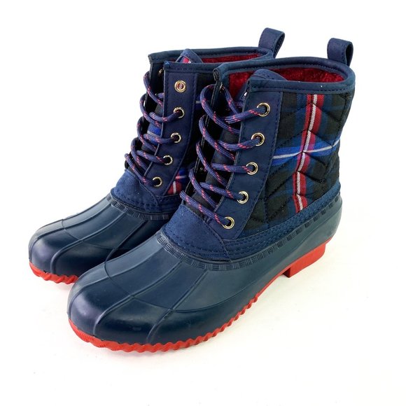 tommy hilfiger rivas quilted duck boot
